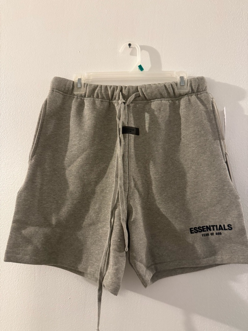 Essentials Men’s Dark Oatmeal Sweat Shorts